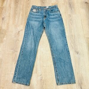 Cinch 34x36 Relaxed Fit White Label Straight Leg Jeans Medium Stone MB92834003